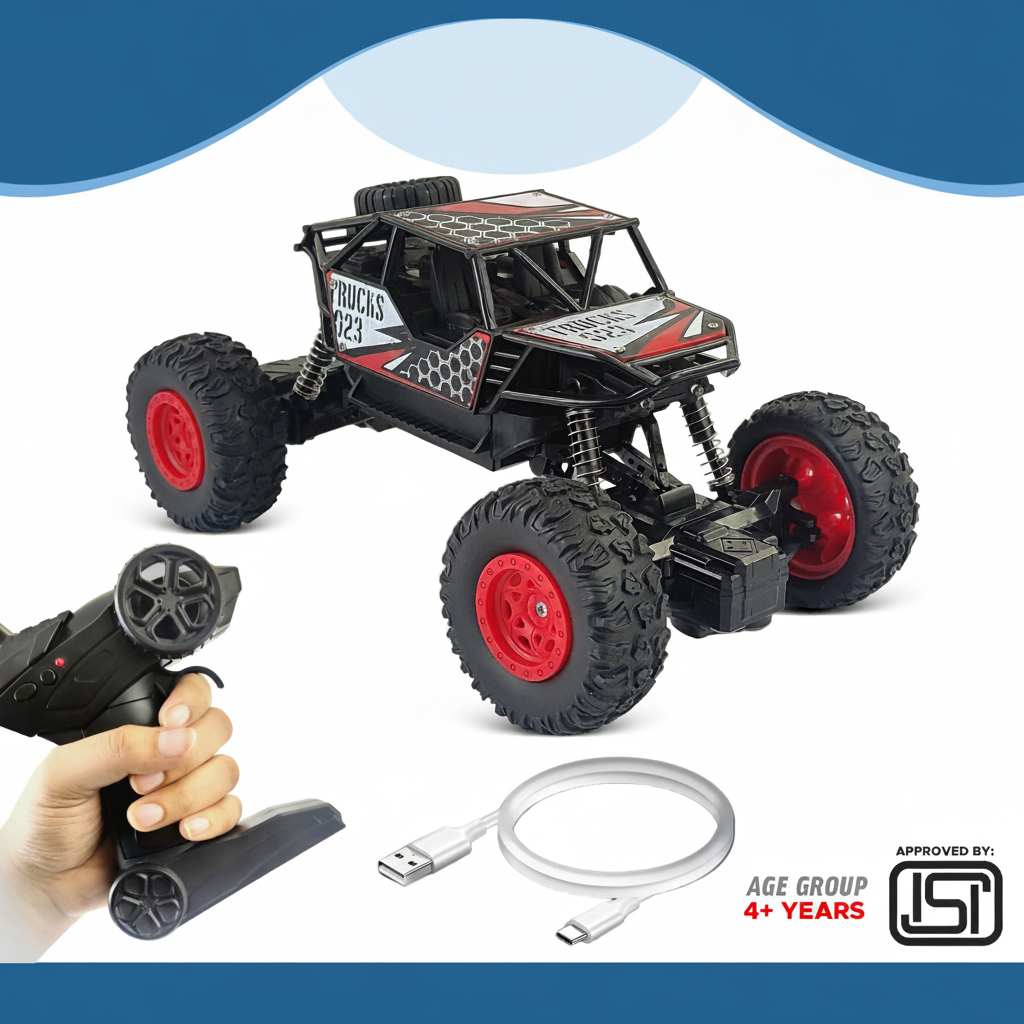 Fun Nation Rock Crawler 4 Wheel Remote Control Racing Car Age 4+ Years - product image 12 | Fun Nation